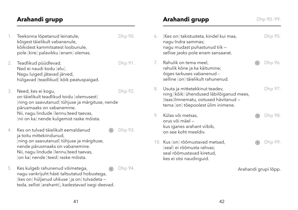 Dhammavärsid lk 24